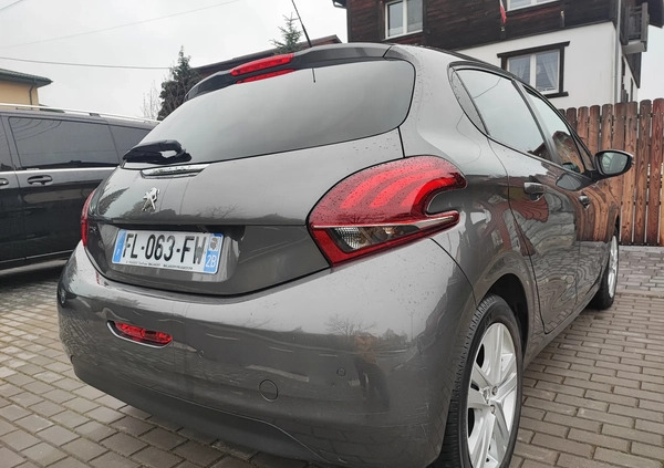 Peugeot 208 cena 26900 przebieg: 48000, rok produkcji 2019 z Ryki małe 46